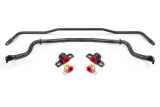 BMR 15-22 S550 Mustang Sway Bar Kit with Bushings Front and Rear Black Hammertone thumbnail 1