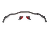 BMR 15-22 S550 Mustang Sway Bar Kit Front Hollow 38mm 3-Hole Adjustable Black Hammertone thumbnail 9