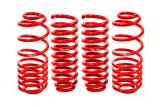 BMR 02-09 Trailblazer Lower Springs Set of 4 2in-3in Drop Red thumbnail 2