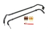 BMR 10-11 Chevrolet Camero Front and Rear Sway Bar Kit w/ Bushings - Black Hammertone thumbnail 1