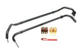 BMR 10-11 Chevrolet Camero Front and Rear Sway Bar Kit w/ Bushings - Black Hammertone thumbnail 2