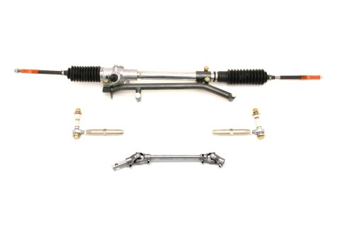 BMR 93-02 GM F-Body Manual Steering Conversion Kit (For Stock K-Member Only) - Black Hammertone thumbnail 2