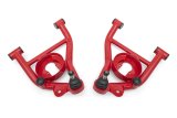 BMR 82-92 GM F-Body Non-Adj Lower A-Arms Delrin Bushings Spring Pocket - Red thumbnail 2