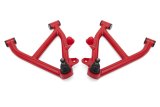 BMR 82-92 GM F-Body A-Arms Lower DOM Non-Adj Delrin Bushings Coilover - Red thumbnail 1