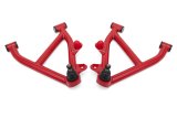 BMR 82-92 GM F-Body A-Arms Lower DOM Non-Adj Delrin Bushings Coilover - Red thumbnail 2