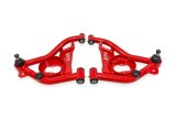 BMR 78-87 GM G-Body A-Arms Lower Delrin Bushings Std Ball Joint - Red thumbnail 1