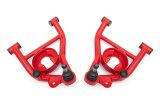BMR 78-87 GM G-Body A-Arms Lower Delrin Bushings Std Ball Joint - Red thumbnail 2