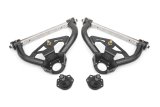 BMR 78-87 GM G-Body Non-Adjustable Upper A-Arms Delrin Std Ball Joint - Black Hammertone thumbnail 1