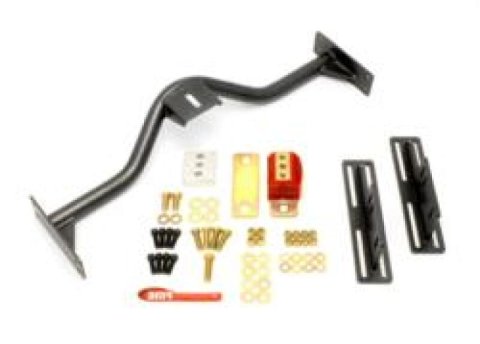 BMR 67-69 1st Gen F-Body Transmission Conversion Crossmember TH350/PG/700R4/4L60E - Black Hammertone thumbnail 1