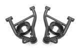BMR 82-92 F-Body A-arms Lower DOM, Non-adj Delrin Bushings Spring Pocket - Black Hammertone thumbnail 2