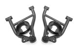 BMR 82-92 F-Body A-arms Lower DOM, Non-adj Delrin Bushings Spring Pocket - Black Hammertone thumbnail 3