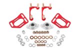 BMR 90-93 Fox Mustang Caster Camber Plates - Red thumbnail 2