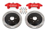 BMR 14-19 Chevrolet Corvette Brake Kit For 15in Conversion Drilled And Slotted Rotors/Red Calipers thumbnail 1