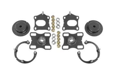 BMR 11- 14 Ford Mustang / Shelby GT500 Caster Camber Plates - Black Hammertone thumbnail 2