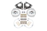 BMR 16-24 Chevy Camaro Caster Camber Plates - Black Hammertone thumbnail 1