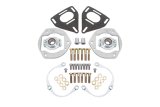 BMR 16-24 Chevy Camaro Caster Camber Plates - Black Hammertone thumbnail 2