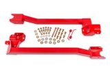 BMR 74-81 GM 2nd Gen F-Body Bolt-On Subframe Connectors - Red thumbnail 1