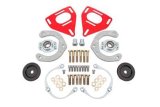 BMR 16-24 Chevrolet Camaro Caster Camber Plates (Coil-Over Only) - Red thumbnail 2
