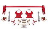 BMR 79-04 Ford Mustang 1.25in Rear Weld-on Anti-roll Bar Kit - Hollow - Red thumbnail 2