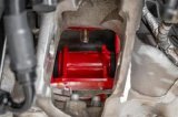 BMR 14-19 Chevrolet Corvette Transmission/Differential Mount - Black Hammertone thumbnail 5
