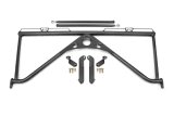 BMR Suspension 16-24 6th Gen Camaro Harness Bar - Black Hammertone thumbnail 1