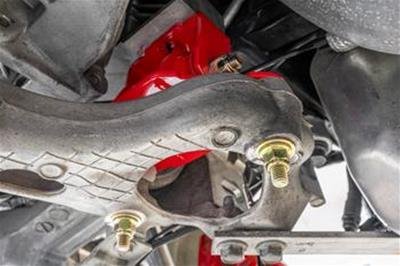 BMR 14-19 Chevrolet Corvette Polyurethane Transmission/Differential Mount - Red thumbnail 2