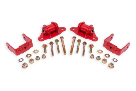 BMR 14-19 Chevrolet Corvette Polyurethane Transmission/Differential Mount - Red thumbnail 9