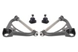 BMR 70-81 Chevrolet Camaro A-Arms Upper Non-Adjustable Delrin Std Ball Joint - Black Hammertone thumbnail 1