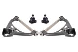 BMR 70-81 Chevrolet Camaro A-Arms Upper Non-Adjustable Delrin Std Ball Joint - Black Hammertone thumbnail 2