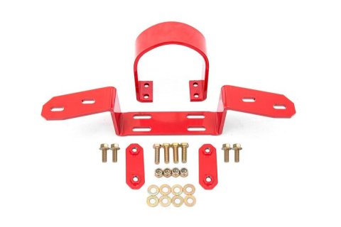 BMR 64-72 A-Body Driveshaft Safety Loop Front - Red thumbnail 1