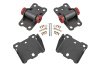 BMR 78-87 G-Body Motor Mount Kit Upper & Lower Poly - Black Hammertone thumbnail 3
