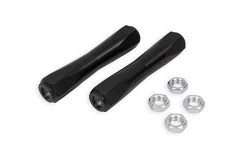 BMR 67-69 1st Gen F-Body / 70-74 3rd Gen X-Body Tie Rod Sleeves 5/8in Thread - Black Anodized