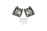 BMR 94-04 Ford Mustang Steel Caster Camber Plates - Black Hammertone thumbnail 2