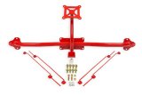 BMR 14-19 Chevrolet Corvette C7 Bolt-On Parachute Mount - Red thumbnail 2