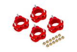 BMR 21-25 Ford Bronco (Exc. Bronco Sport) 2in Leveling Kit - Red thumbnail 2