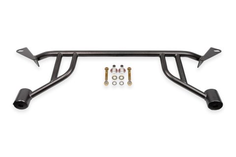 BMR 24-25 Ford Mustang S650 Chassis Brace Front Subframe 4-point - Black Hammertone thumbnail 1