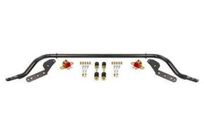 BMR 64-67 GM A-Body 1.25in Hollow 2-Hole Adjustable Front Sway Bar Kit - Black Hammertone