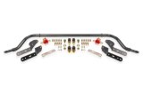 BMR 64-67 GM A-Body 1.25in Hollow 2-Hole Adjustable Front Sway Bar Kit - Black Hammertone thumbnail 3