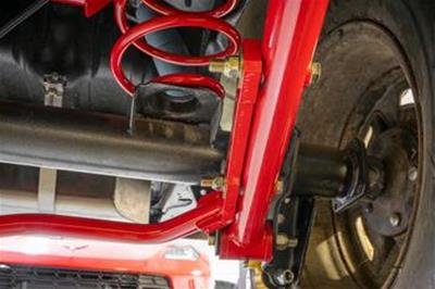 BMR 64-72 GM A-Body 1.00in Hollow Non-Adjustable Rear Sway Bar Kit - Black Hammertone thumbnail 4