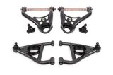 BMR 67-69 GM F-Body / 68-74 X-Body Non-Adj. Upper & Lower A-Arms (Polyurethane) - Black Hammertone thumbnail 1