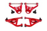 BMR 67-69 GM F-Body / 68-74 X-Body Non-Adj. Upper & Lower A-Arms (Polyurethane) - Red thumbnail 1
