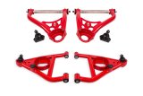 BMR 67-69 GM F-Body / 68-74 X-Body Non-Adj. Upper & Lower A-Arms (Polyurethane) - Red thumbnail 2