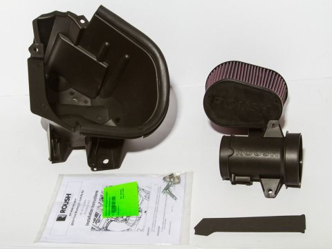 Roush 2010-2014 Ford Mustang 4.6L/5.0L V8 Cold Air Intake Kit thumbnail 1