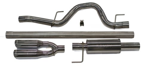 Roush 2011-2014 Ford F-150 3.5L/5.0L/6.2L Enhanced Sound Cat-Back Exhaust Kit thumbnail 2