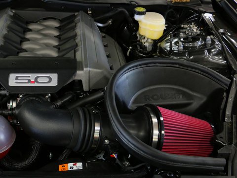 Roush 2015-2017 Ford Mustang 5.0L Cold Air Kit thumbnail 3
