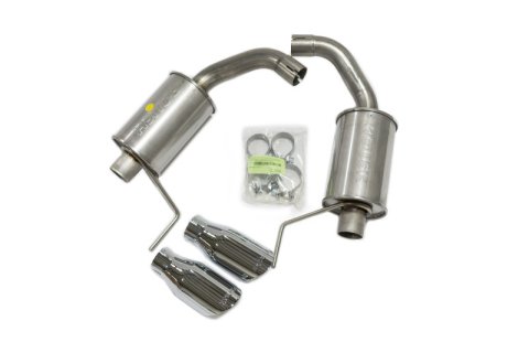 Roush 15-26 Ford Mustang 3.7L/2.3L V6/I4 Exhaust Kit w/ Round Tips thumbnail 2