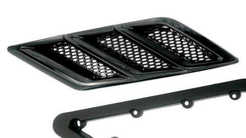 Roush 2015-2023 Roush Mustang Fender Vent Heat Extractors - Gloss Black thumbnail 9
