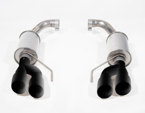 Roush 18-25 Mustang GT Black Tip Axle Back Exhaust thumbnail 1