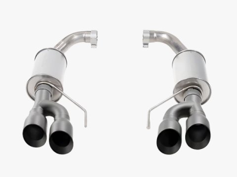 Roush 18-25 Mustang GT Black Tip Axle Back Exhaust thumbnail 3