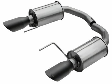 Roush 15-26 Mustang V6 / EcoBoost Black Tip Axle Back Exhaust thumbnail 3